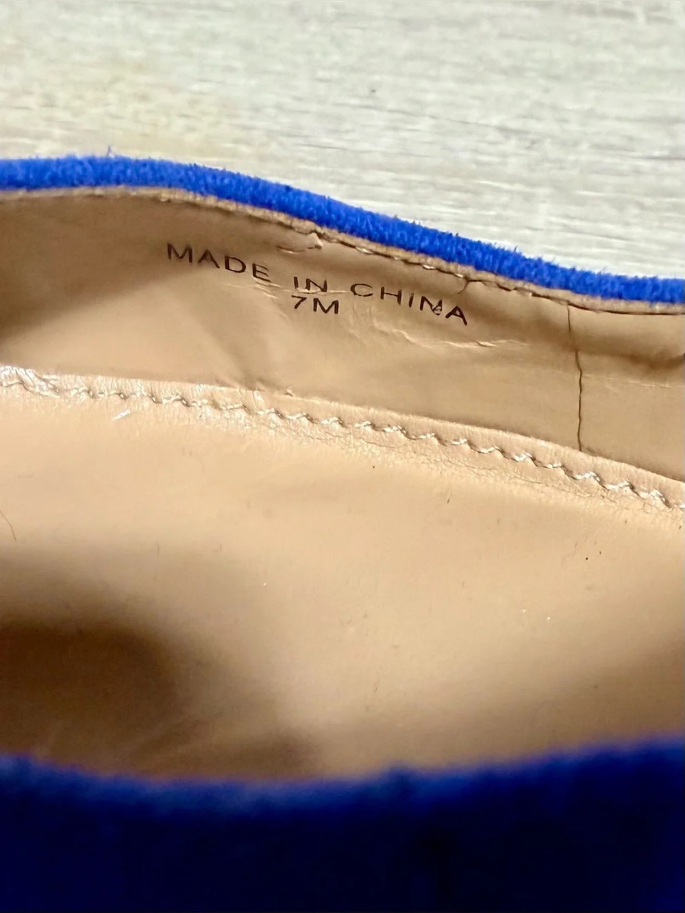Banana Republic Annette Blue Suede Heels – Size 7